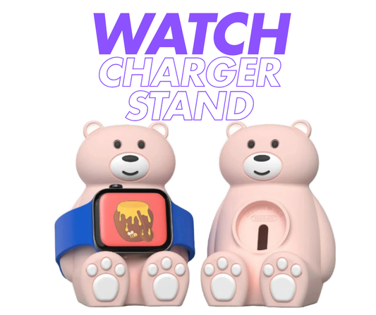 Cute Bear Stand for Apple Watch Charger