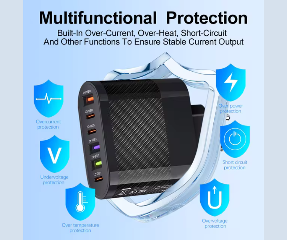 Multiport Fast Wall Charger