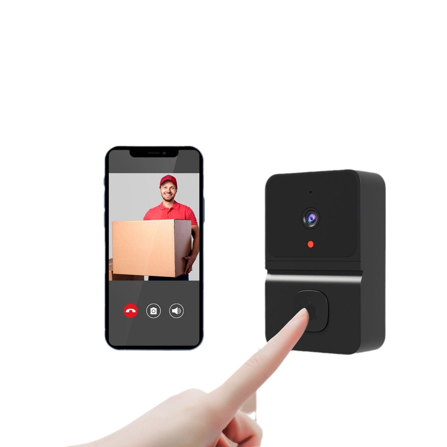 Intelligent Visual Doorbell Surveillance Camera